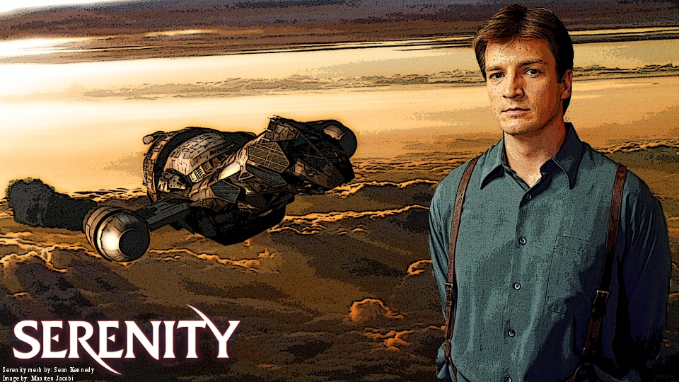 Serenity "poster" effect
