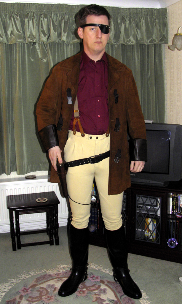 You wanna meet the real me? - Captain Zol. in Costume