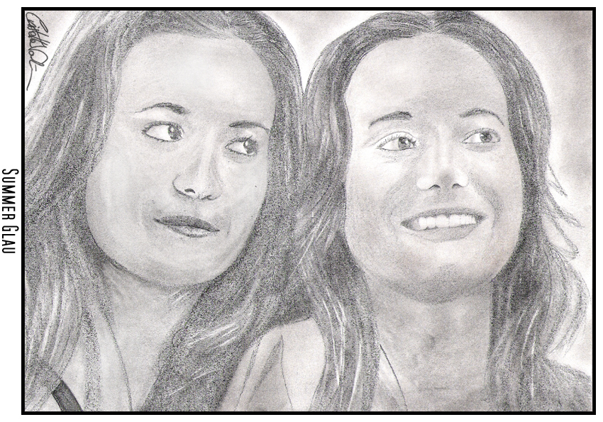 Summer Glau - Drawing 4