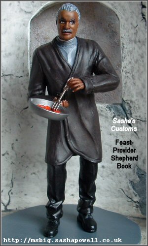 Custom Figure: Feast-Provider Shepherd Book "Serenity"