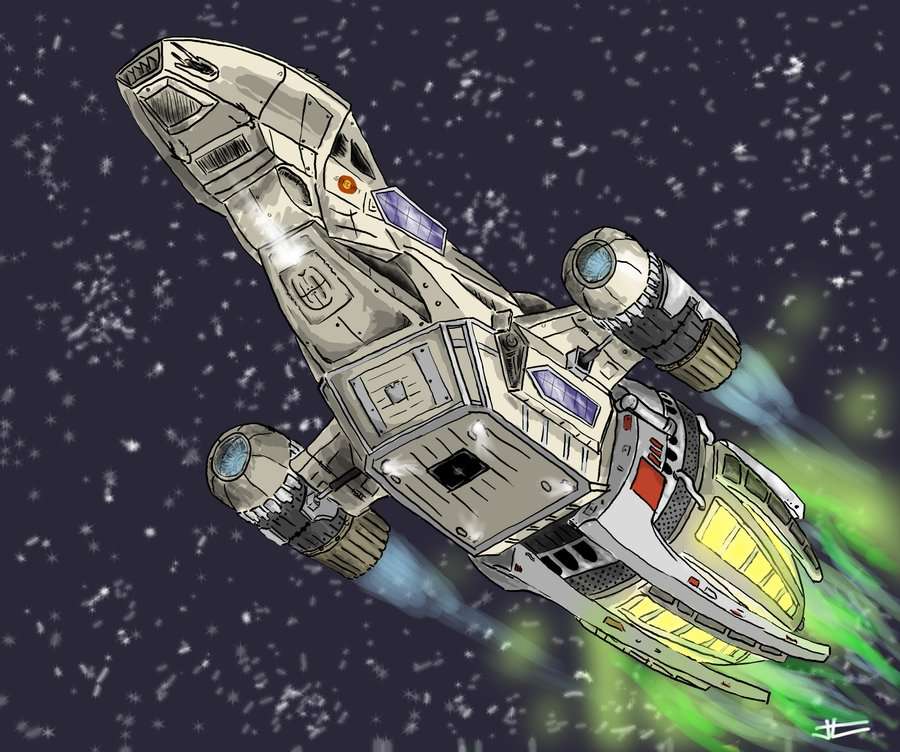 Serenity in Flight by Shadow Knight
