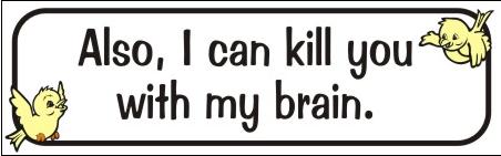 I love bumper stickers...