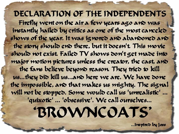 DECLARATION OF THE INDEPENDENTS - Shirt