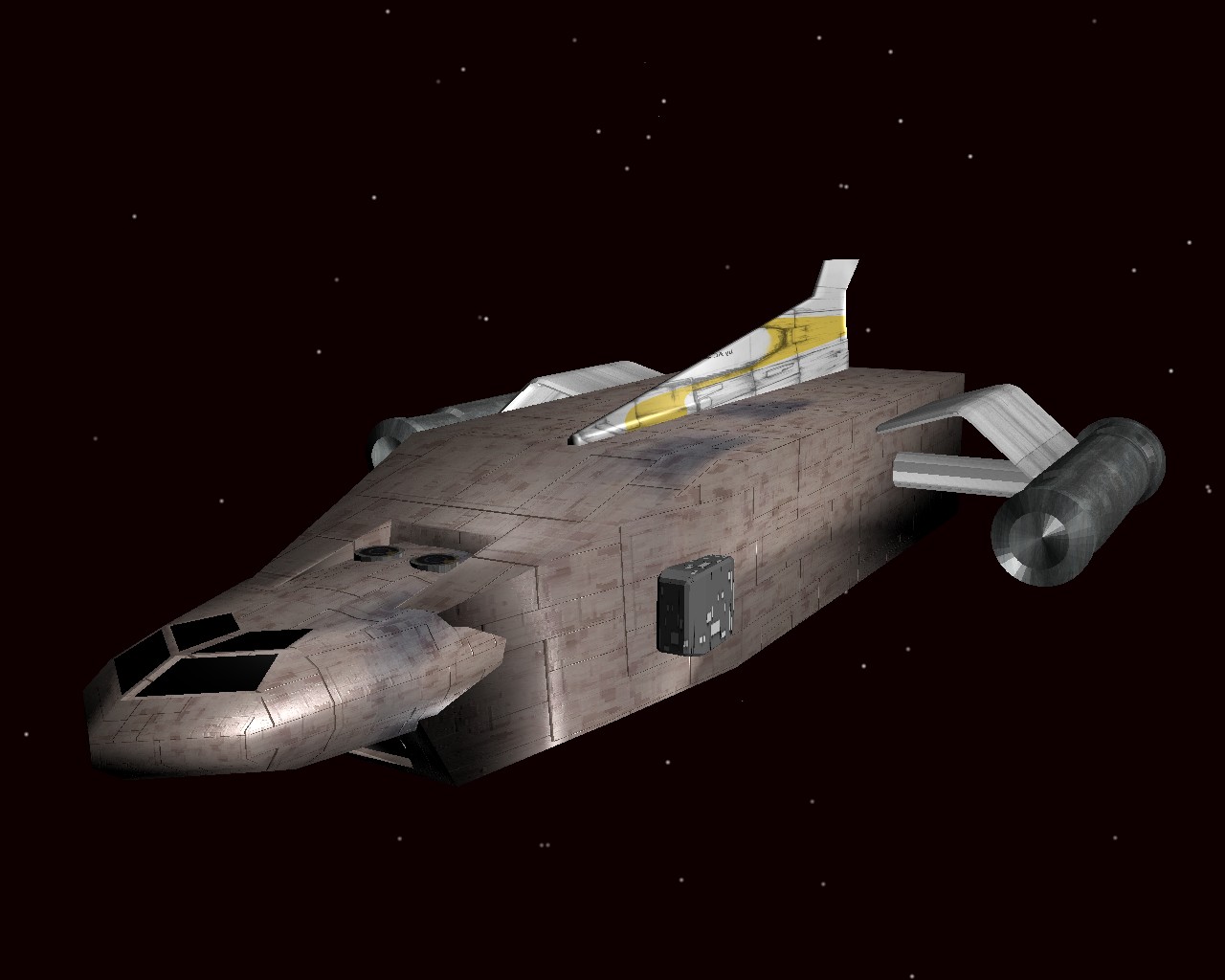 3d version of Sergeantx's ship