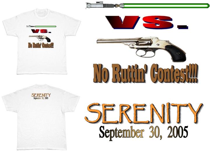 No Ruttin' Contest - Shirt 