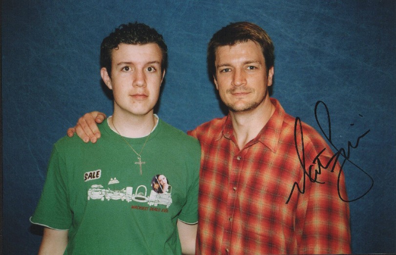 Me and Nathan Fillion