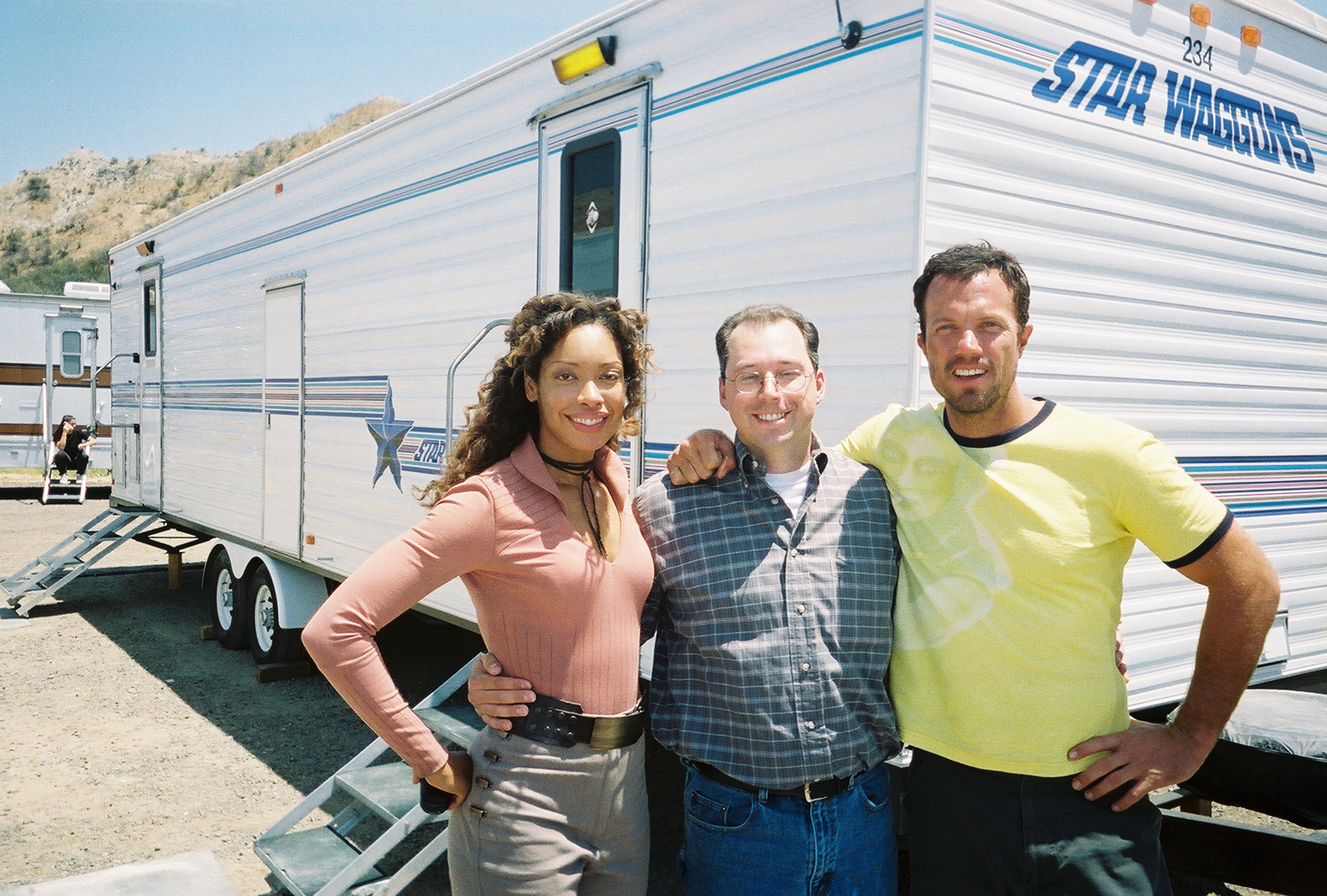 Gina, Adam, and I