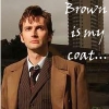 Brown is my coat...