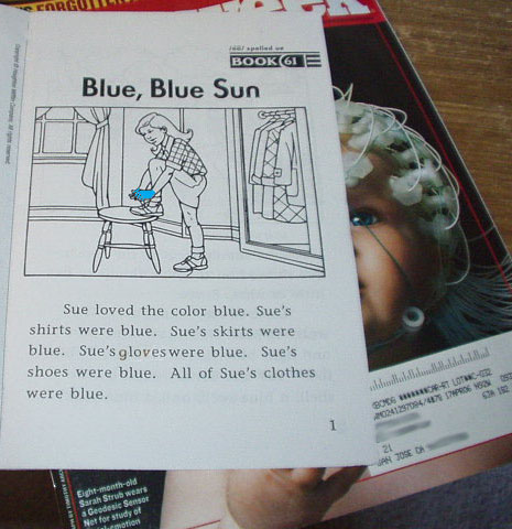 Blue, Blue Sun!  The Story Unfolds!