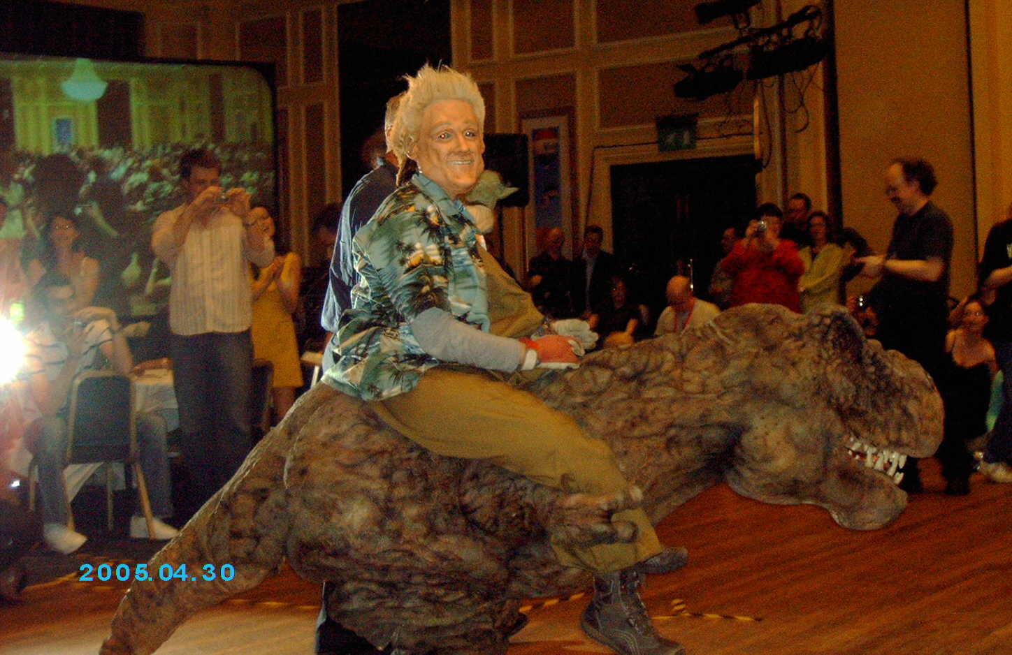 Clare's Award-Winning Wash-A-Saurus Costume