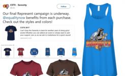 CSTS Final 2017 t-shirt Campaign.  Check out the styles and colors!