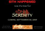 Flyer to promote FF/Serenity to StarWars Fans!!!