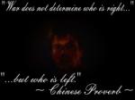 Mal - War Proverb