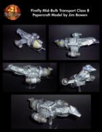 Papercraft model of Serenity