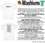 Washisms - First Draft Shirt     (finally)
