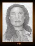 Gina Torres Pencil Sketch (A4)