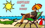 Cap'n on deck