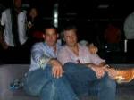 Nathan Fillion and Nicholas Brendon at High Stakes 2004
