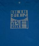 My homemade BLUE SUN shirt