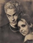 Spike/Buffy drawing