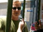 Alan at the Universal backlot