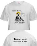 Saint Jayne... actually on a teeshirt!