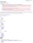 The Jonny Mandate entry for Wikipedia - now deceased