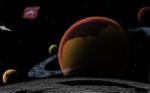 Dozens of planets and hundreds of moons...