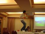 Matt during Kareoke
