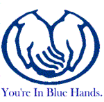 Blue Hands