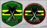 Two more patches of The Balls and Bayonets Brigade