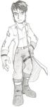 Manga Firefly - Capt Mal Reynolds
