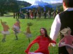 Riverdance...with my something blue...