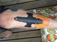 Shiny tattoo