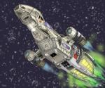 Serenity in Flight by Shadow Knight