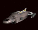 3d version of Sergeantx's ship