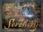 Serenity Blue ~ Arty Wallpaper